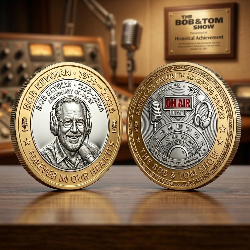 🎙️ Bob Kevoian Legacy Coin: The Voice & The Laugh – Bob & Tom Tribute 📻