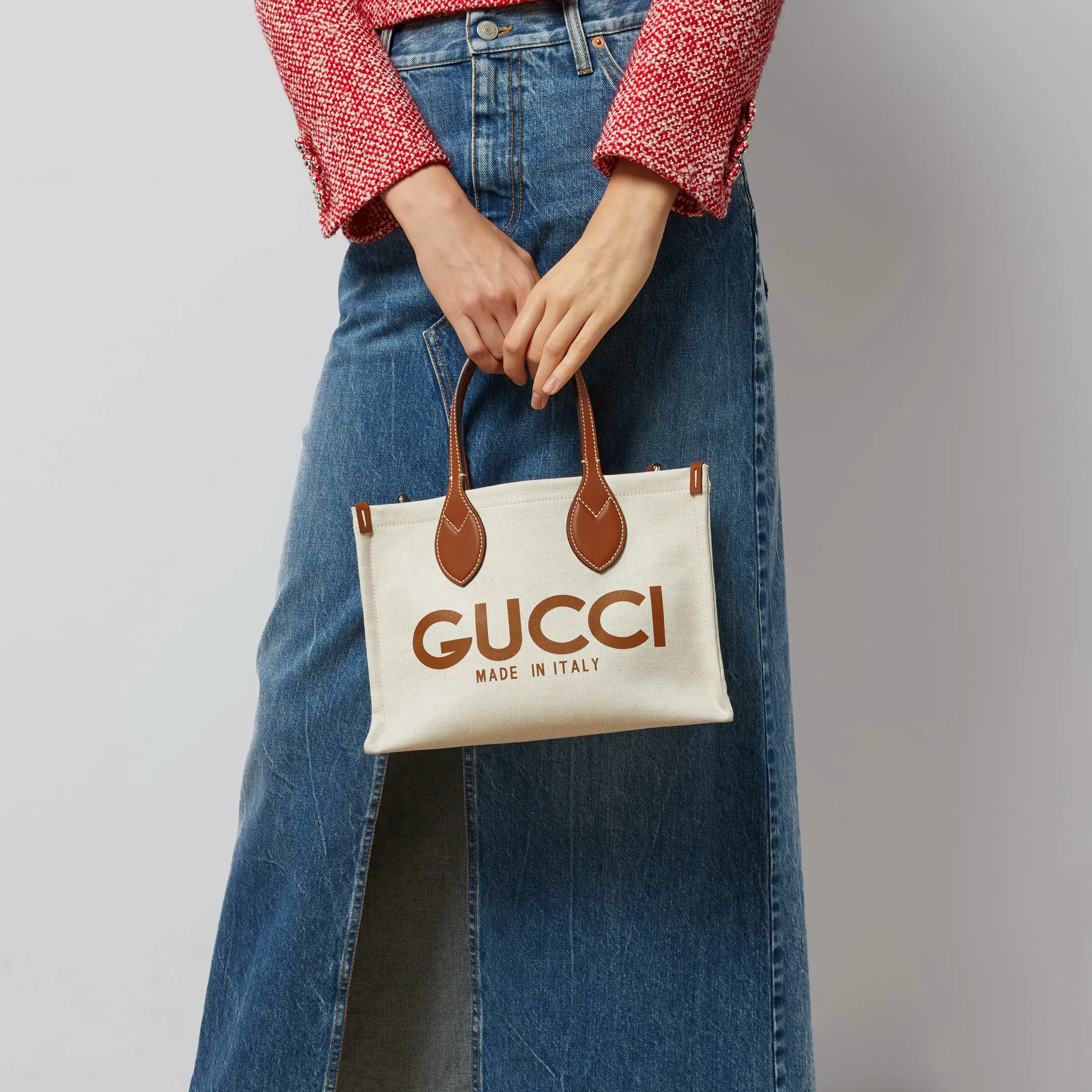 Gucci Canvas Tote Bag