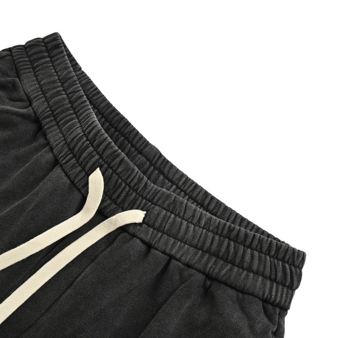 Balenciaga 24ss embossed logo washed shorts