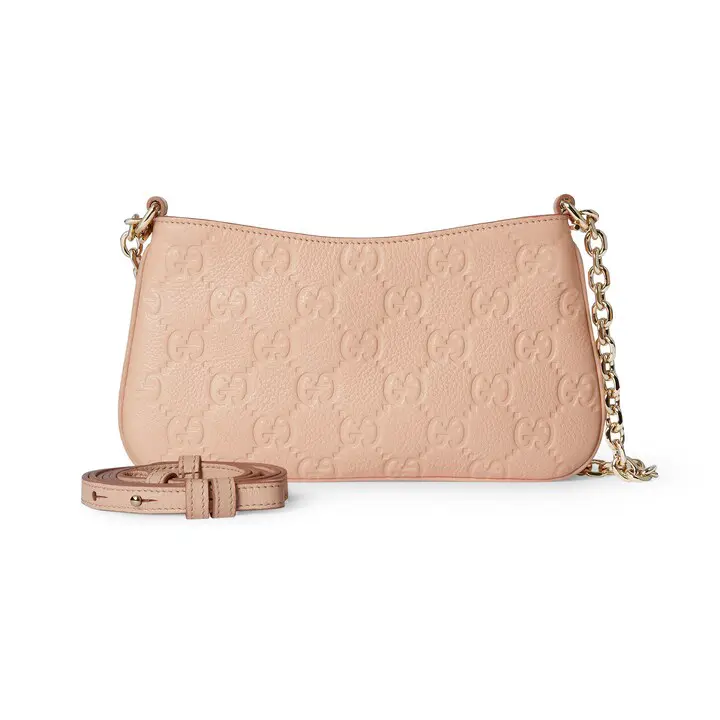 Gucci GG Emblem small shoulder bag‎815278 AAEEM 1000