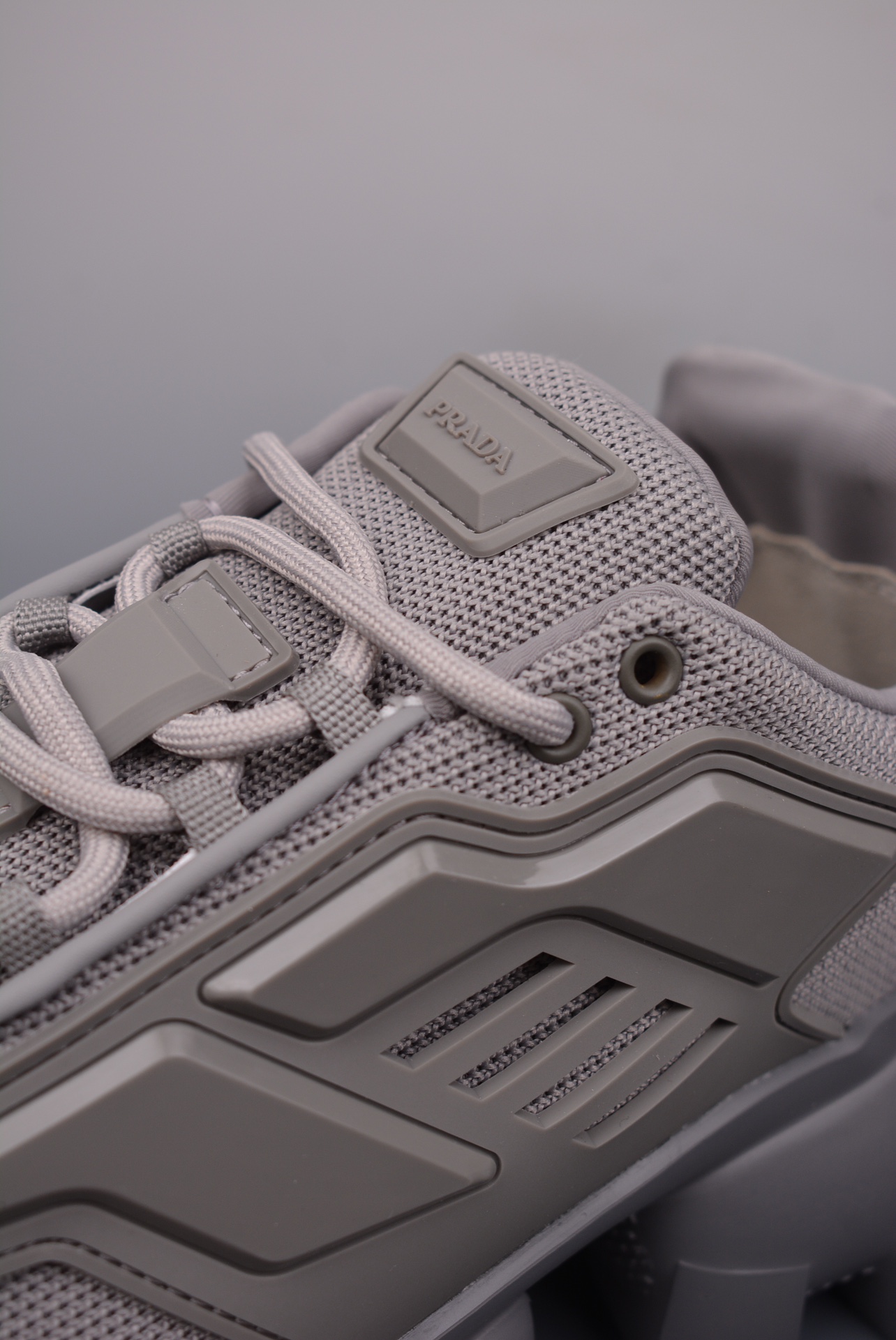 Prada Cloudbust Thunder Low Sneakers Dark Grey 2EG293_3KZU_F0417