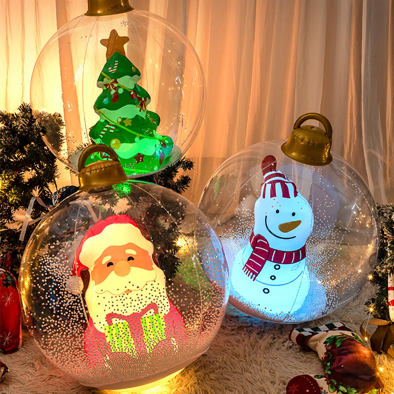 🎈🎈24inchLED Party Patio Christmas Inflatable Decoration Balls