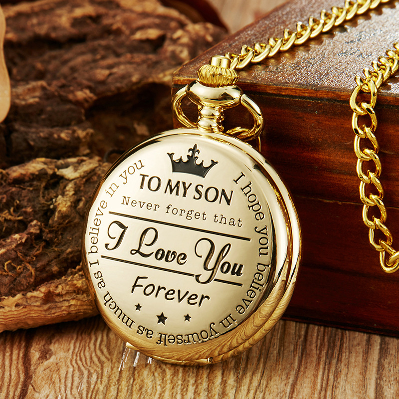 (🔥Last Day Promotion-SAVE 65% OFF)👦🏻Tο My Son Quartz Pocket Chain Watch-BUY 2 GET 15% OFF & FREE SHIPPING