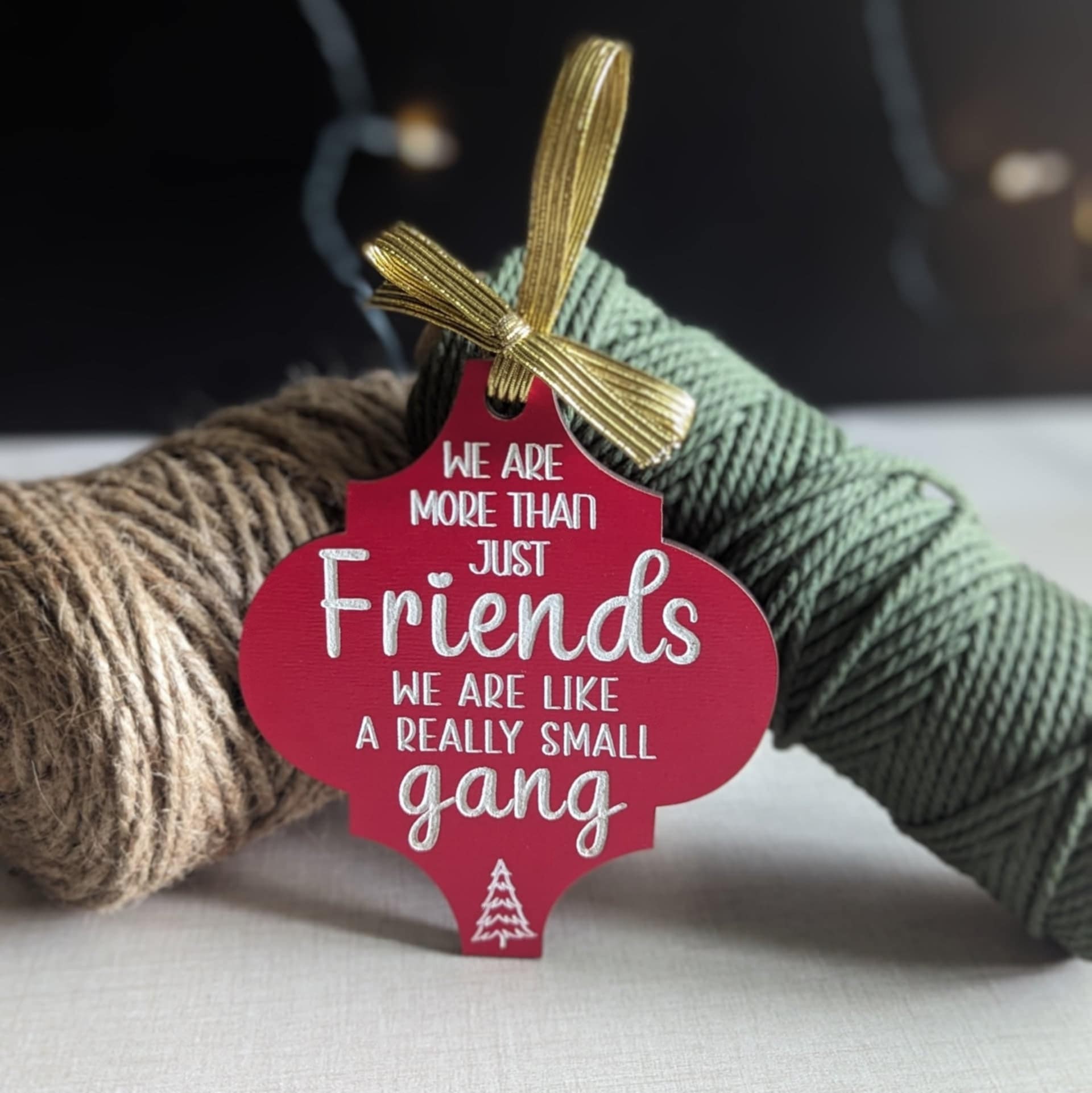 Christmas Ornament for Friends or coworkers