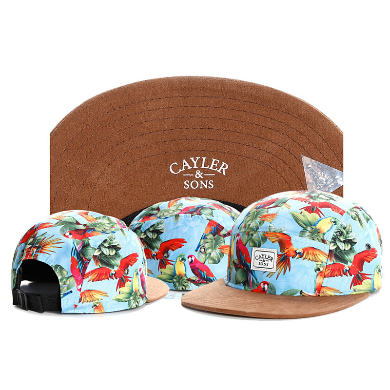 Cool American style flat hat hip-hop hat new high street men and women casual flat brim hat adjustable