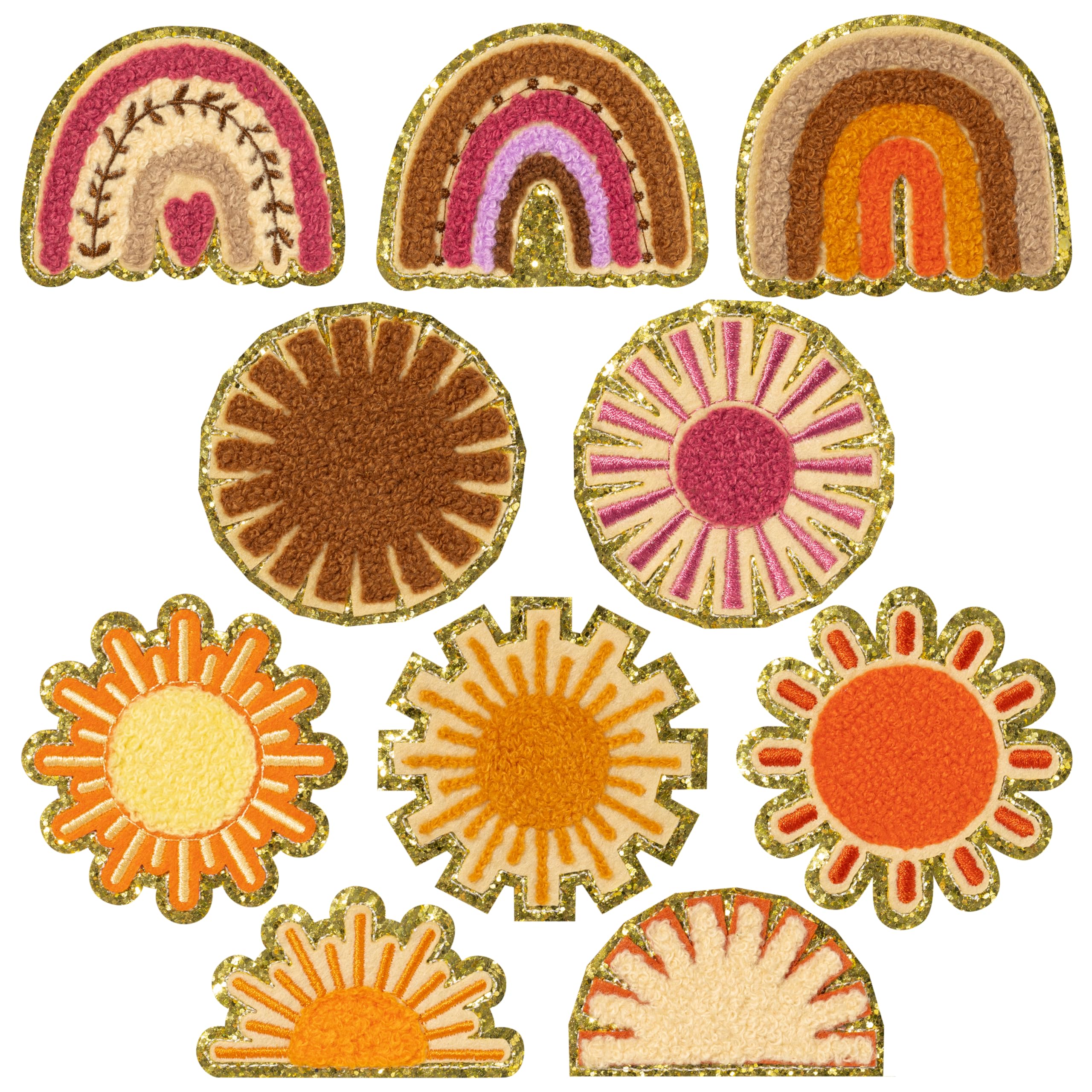 🔥Buy 3 Sets Free Shipping🔥Embroidered Iron on Patches Applique DIY Accessory for Backpack Clothes Dress Pants Hats Jeans