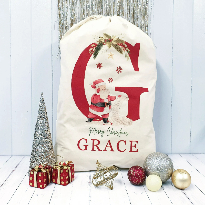 ✨Personalized Santa Sack