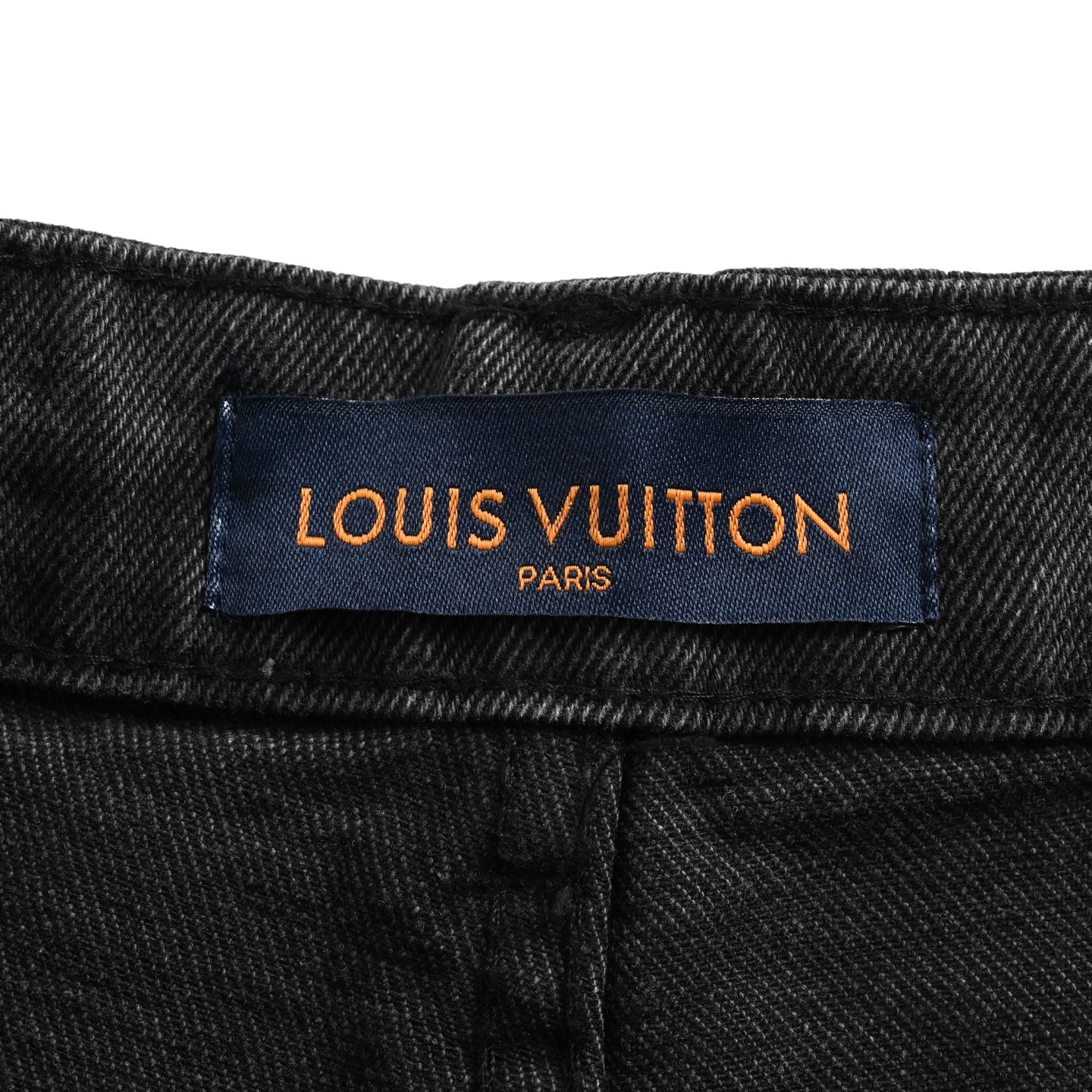 Louis Vuitton 24Fw Gradient Checkerboard Washed Jeans