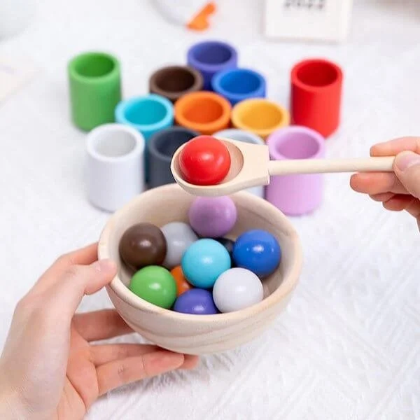 🔥🔥🔥Children's early education educational color recognition classification cup---win at the starting line