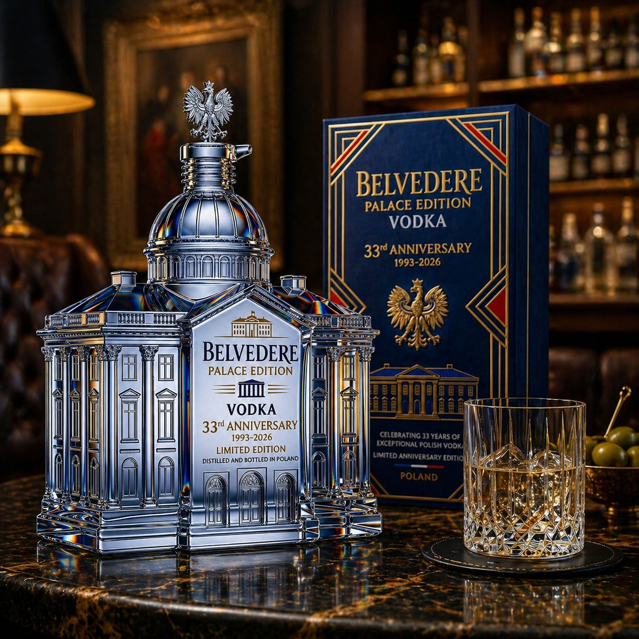 Belvedere Palace Edition 33rd Anniversary Vodka