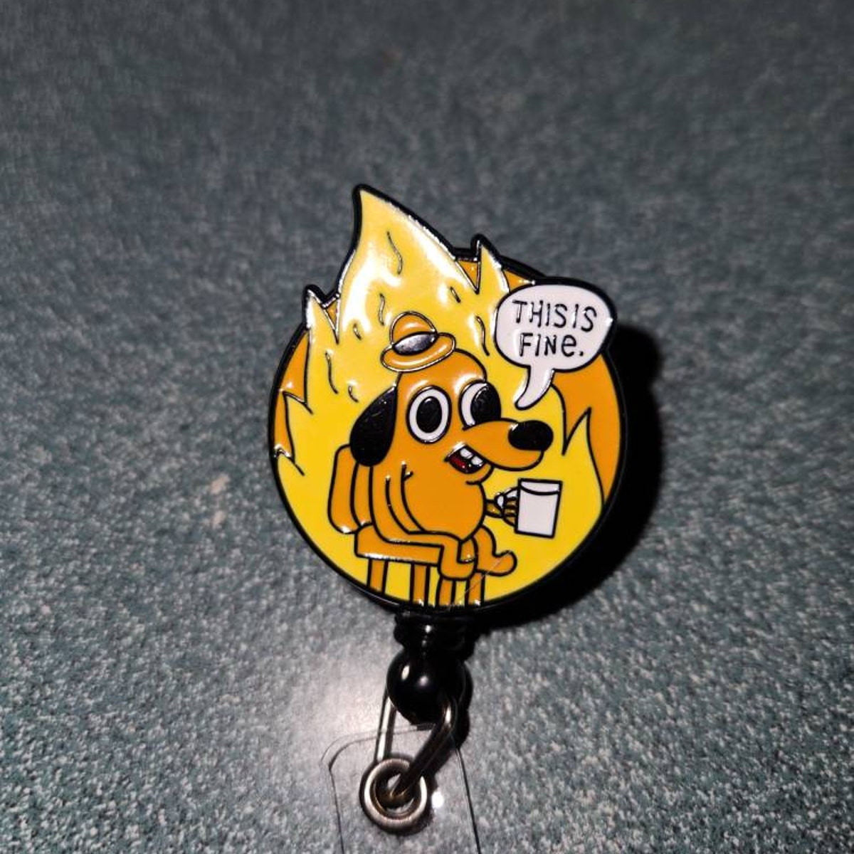 This is Fine Badge Reel