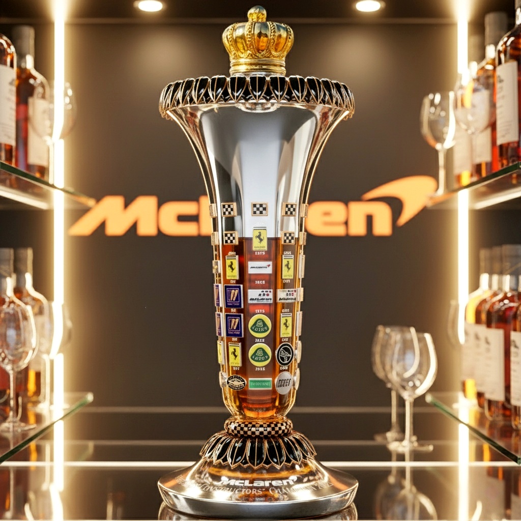 McLaren 2025 Championship Whisky Bottle