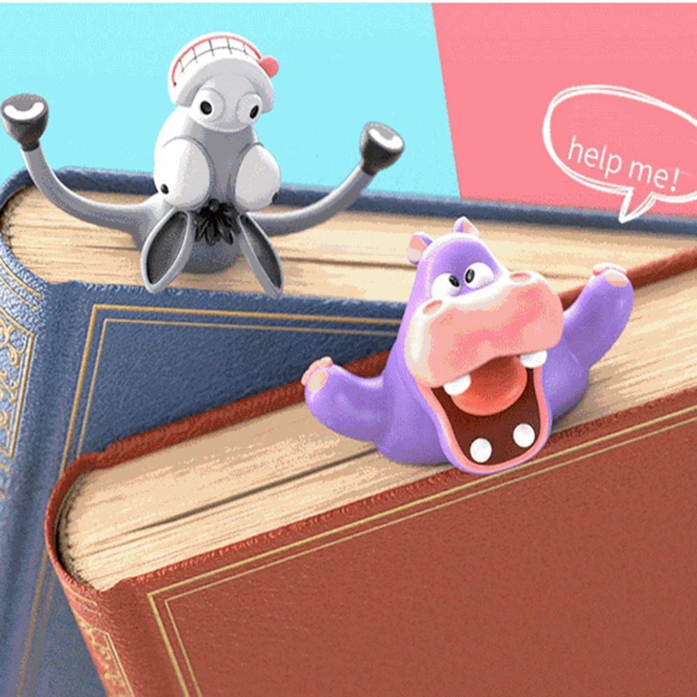 🔥Last Day Promotion - 50% OFF🔥 3D Creative Animal Bookmarks🐱 - Buy 5 Get 20% Off & Free Shipping