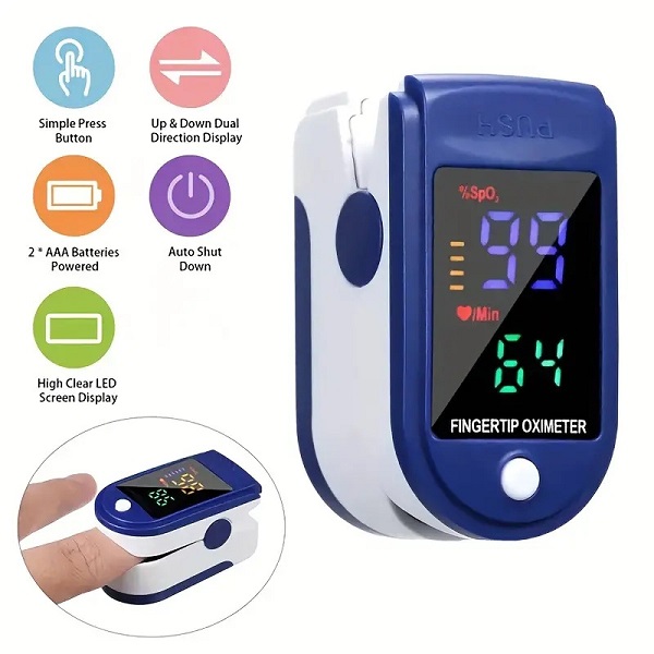 🔥 HOT SALE🔥 High Precision Non-Invasive Finger Pulse Oximeter