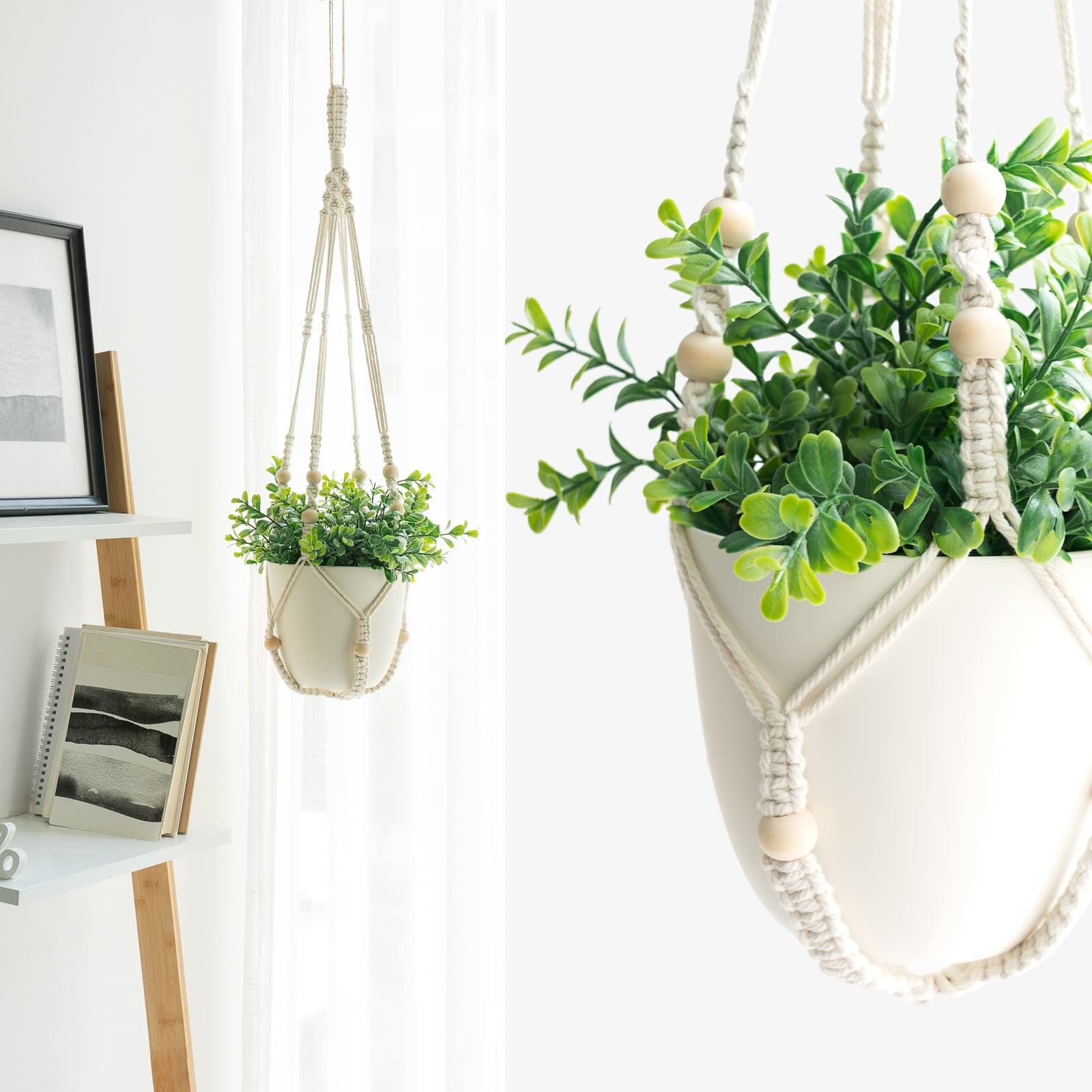 Hand-Woven Gardening  Hanging Plant Stand