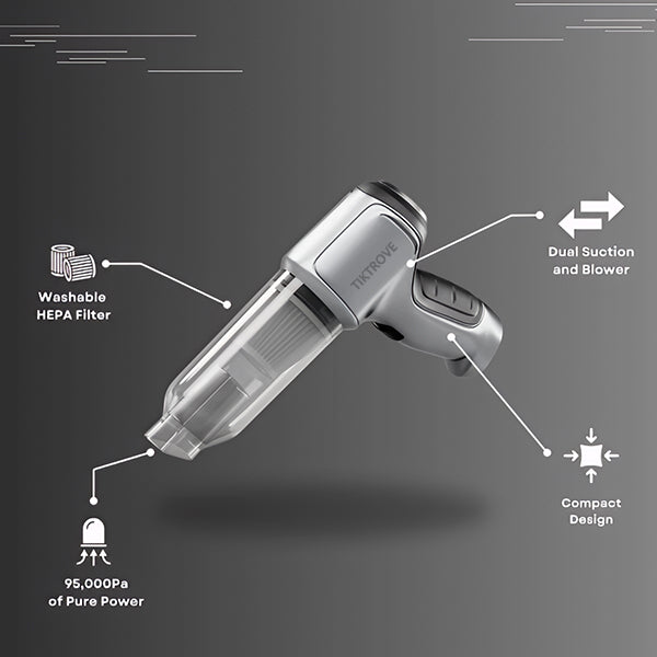 Tiktrove-Portable Air Blower/Car Vaccum