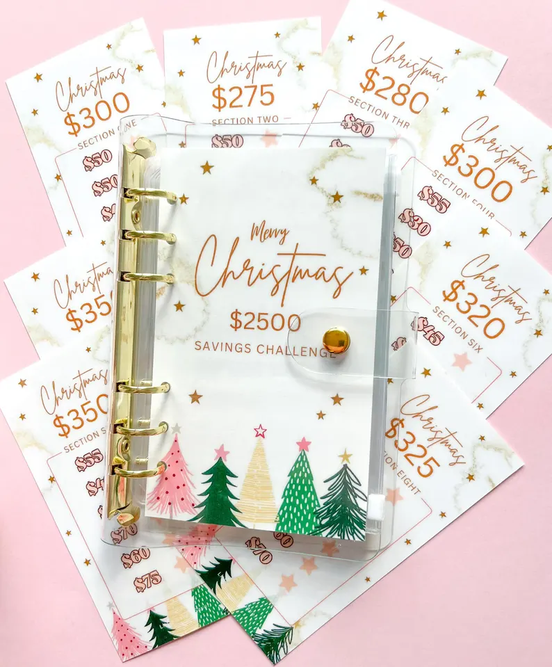 1k 2.5k 5k Savings Challenge Budget Binder