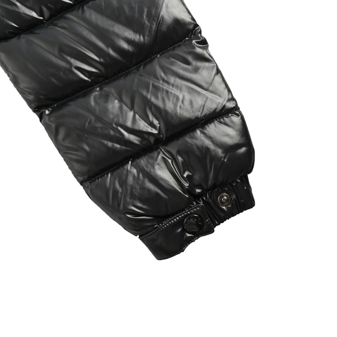 Moncler BADYFUR classic down jacket with fox fur collar