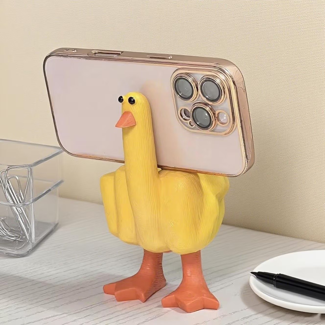 Middle Finger Duck