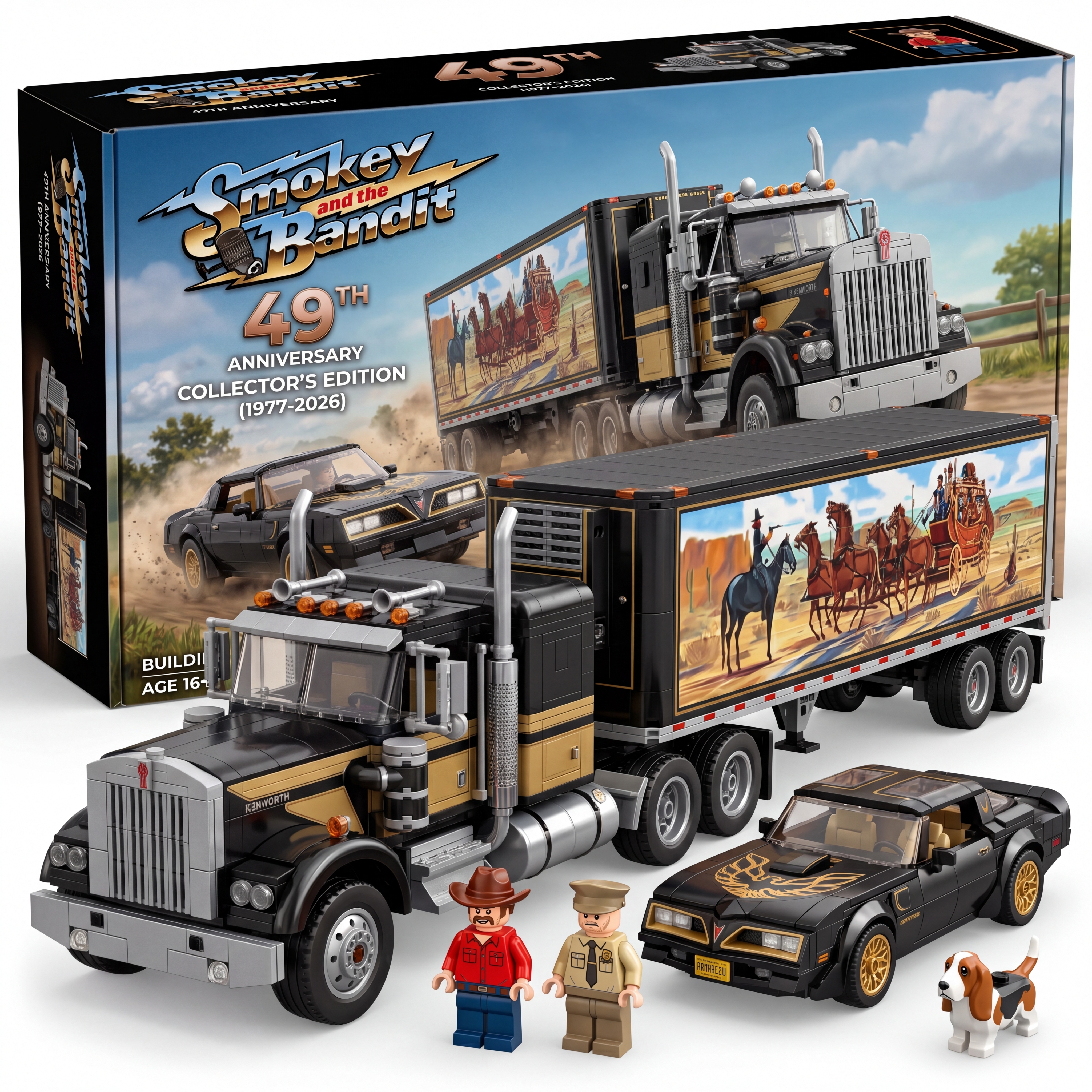 Smokey and the Bandit 49th Anniversary Collector’s Edition Building Set
