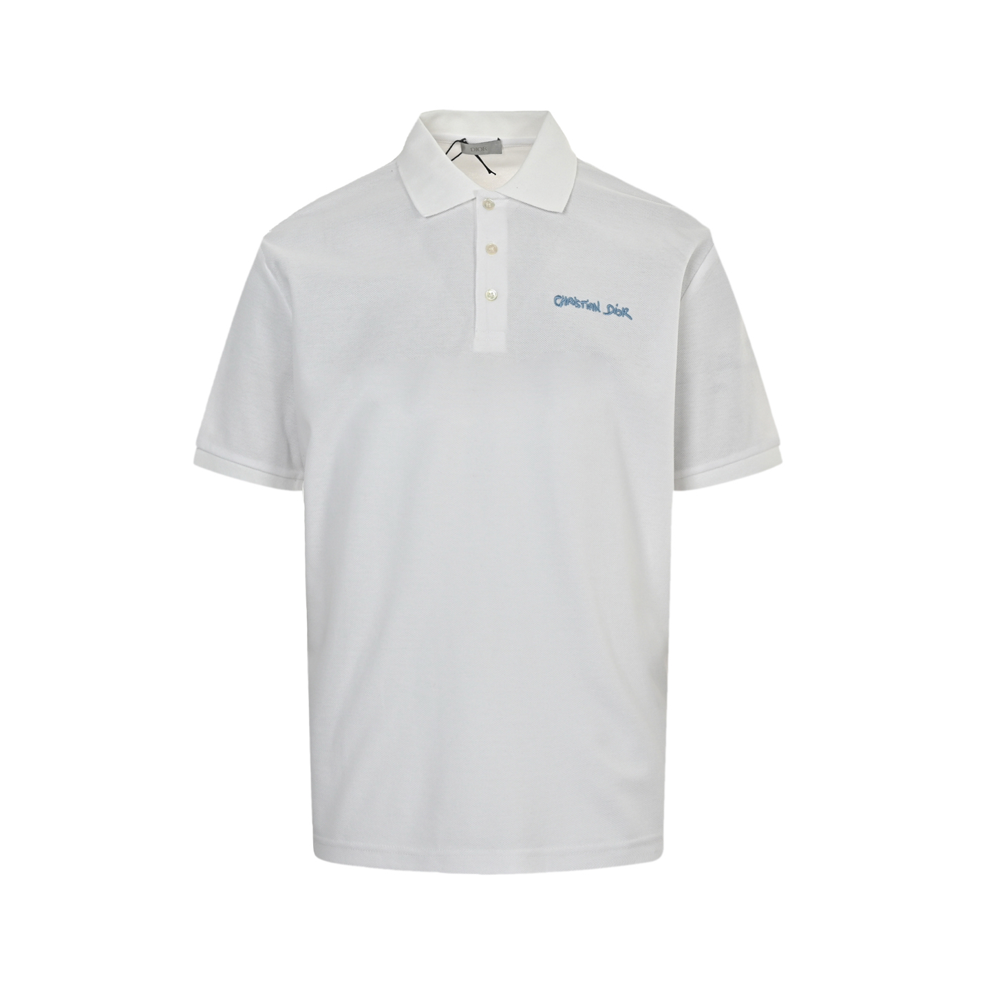 Dior 25ss embroidered Polo short sleeve