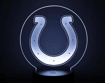 COLTS 3D LED LIGHT LAMP