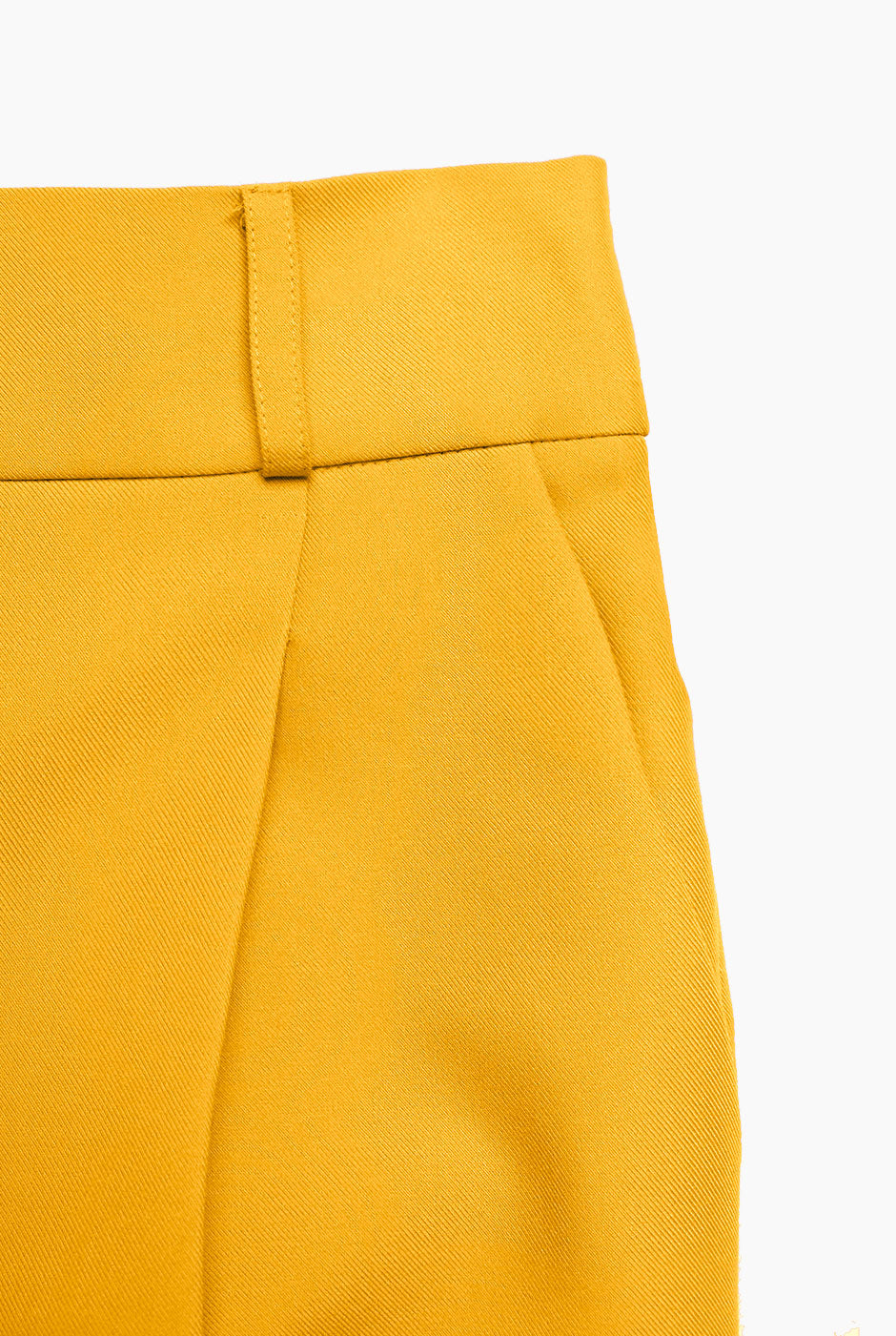 Pantalon sastreado en tono naranja