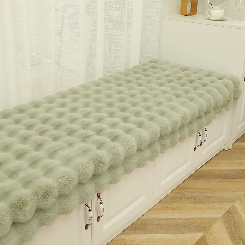 😍Cosy Plush Solid Colour Non-slip Couch Cover