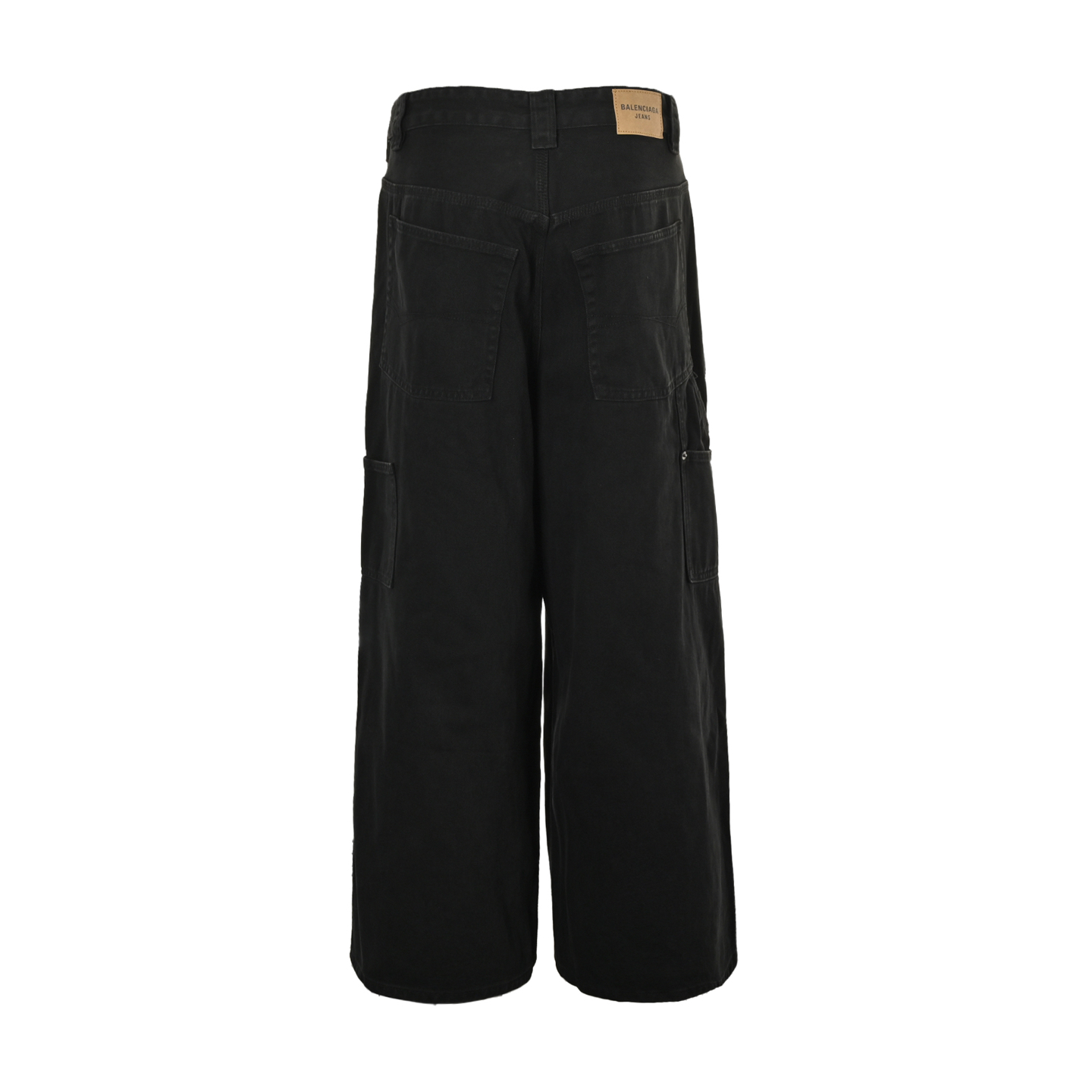 Balenciaga 25ss patchwork lumberjack jeans