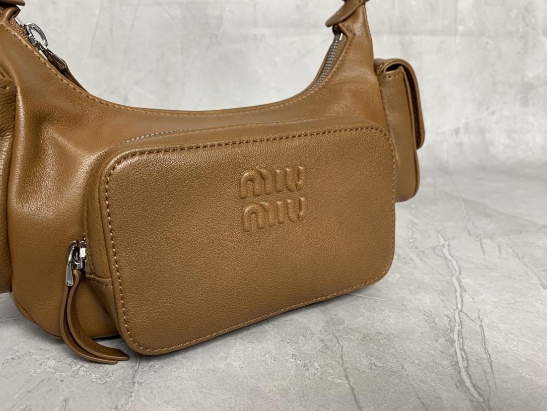Miu Miu Multi-Pocket Biker Bag