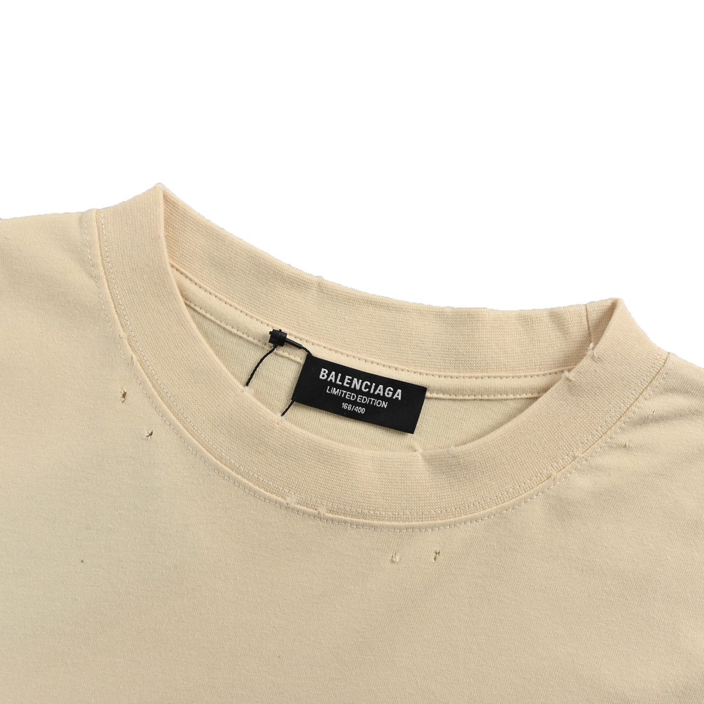 Balenciaga Short sleeves with front and back notes printed