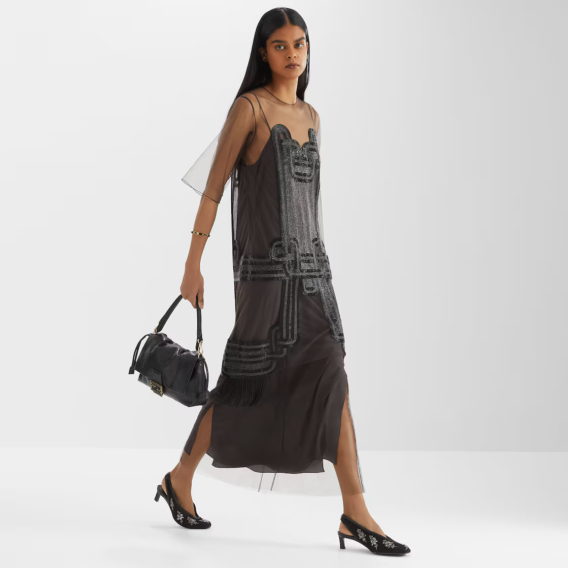 Fendi Mamma Baguette Medium 8BR833AHMRF0KUR