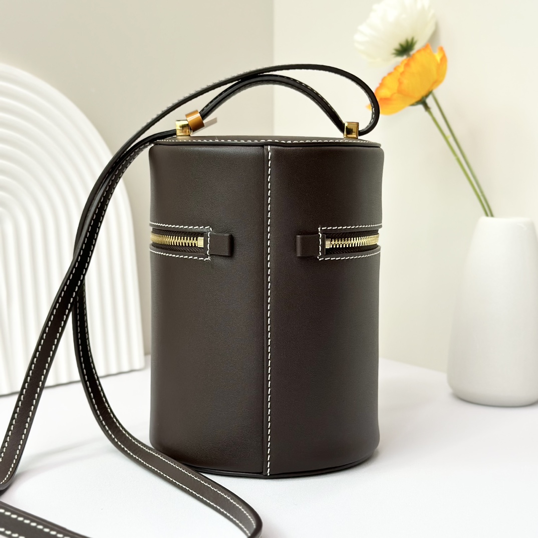Loro Piana Extra Case Small Bucket Bag
