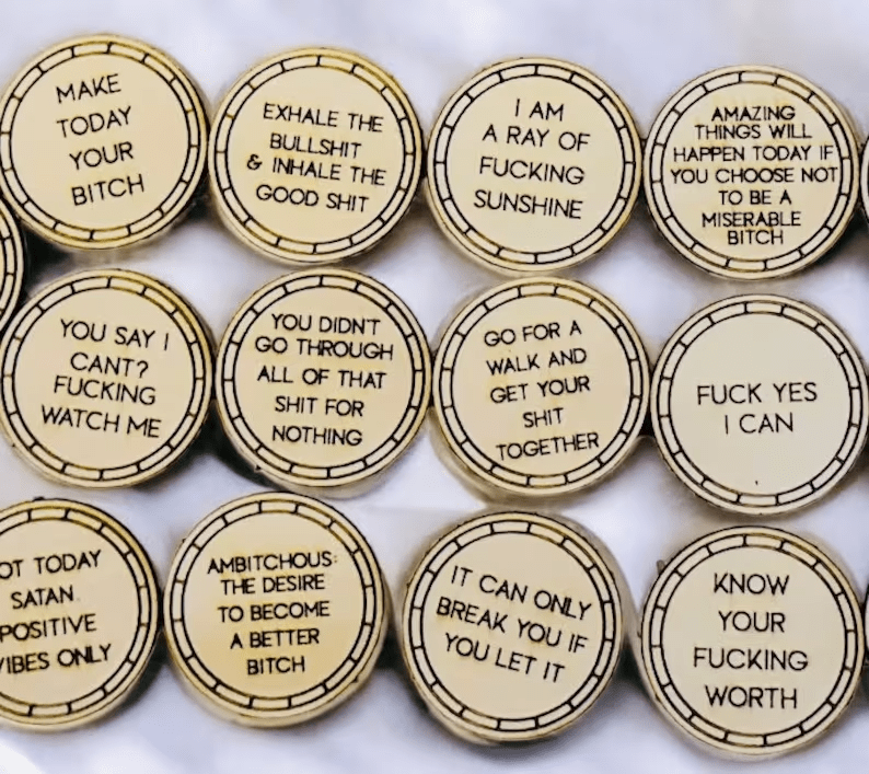Badass Affirmation Tokens