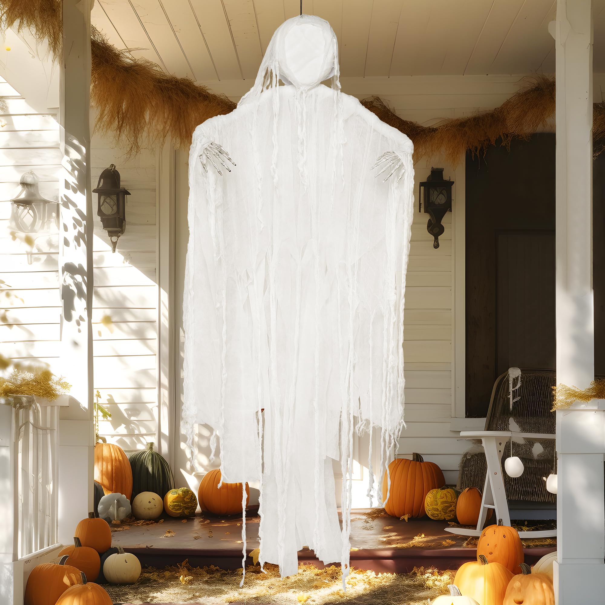 💥ON SALE💥Halloween Faceless Hanging Grim Reaper Outdoor Decor💀