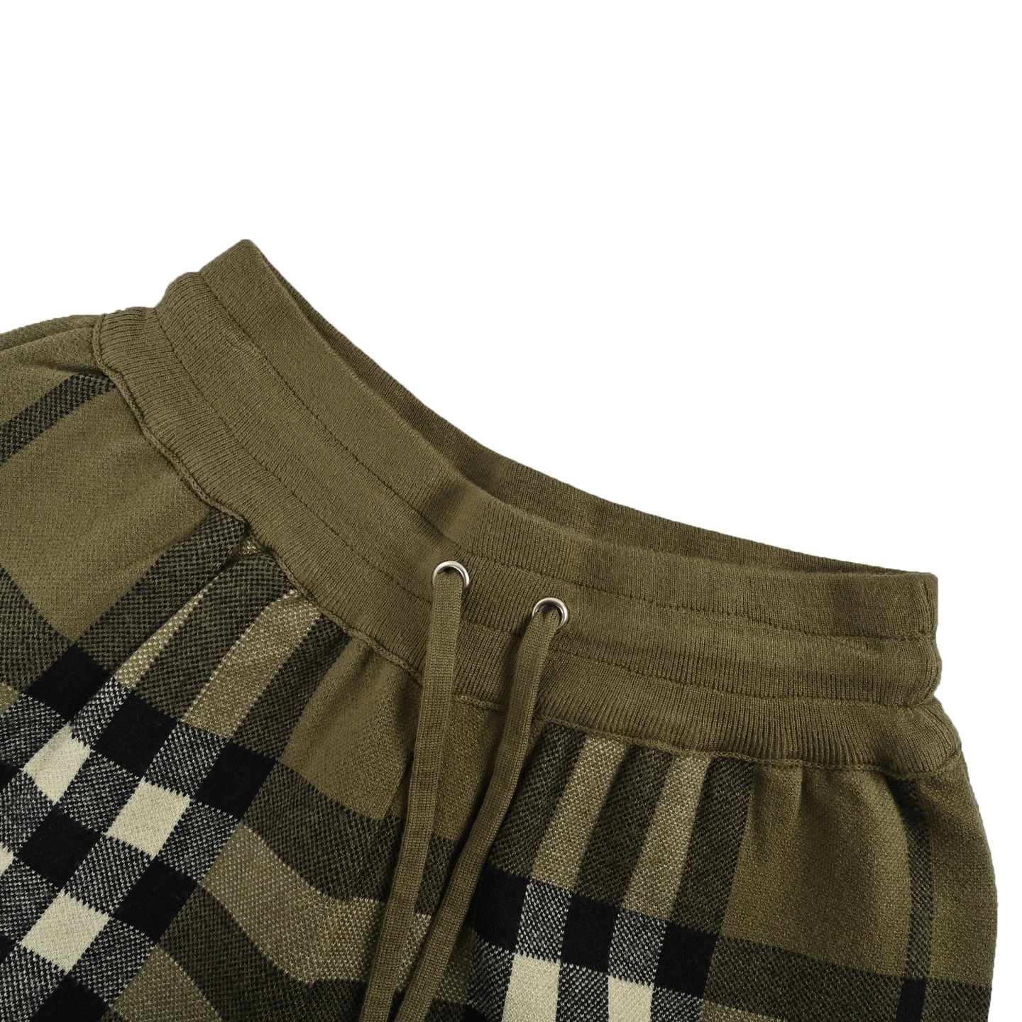 Burberry 24ss classic check knit shorts