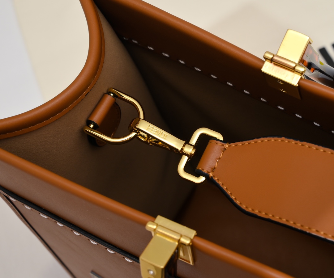 FENDI TOTE snake print tote bag 3363