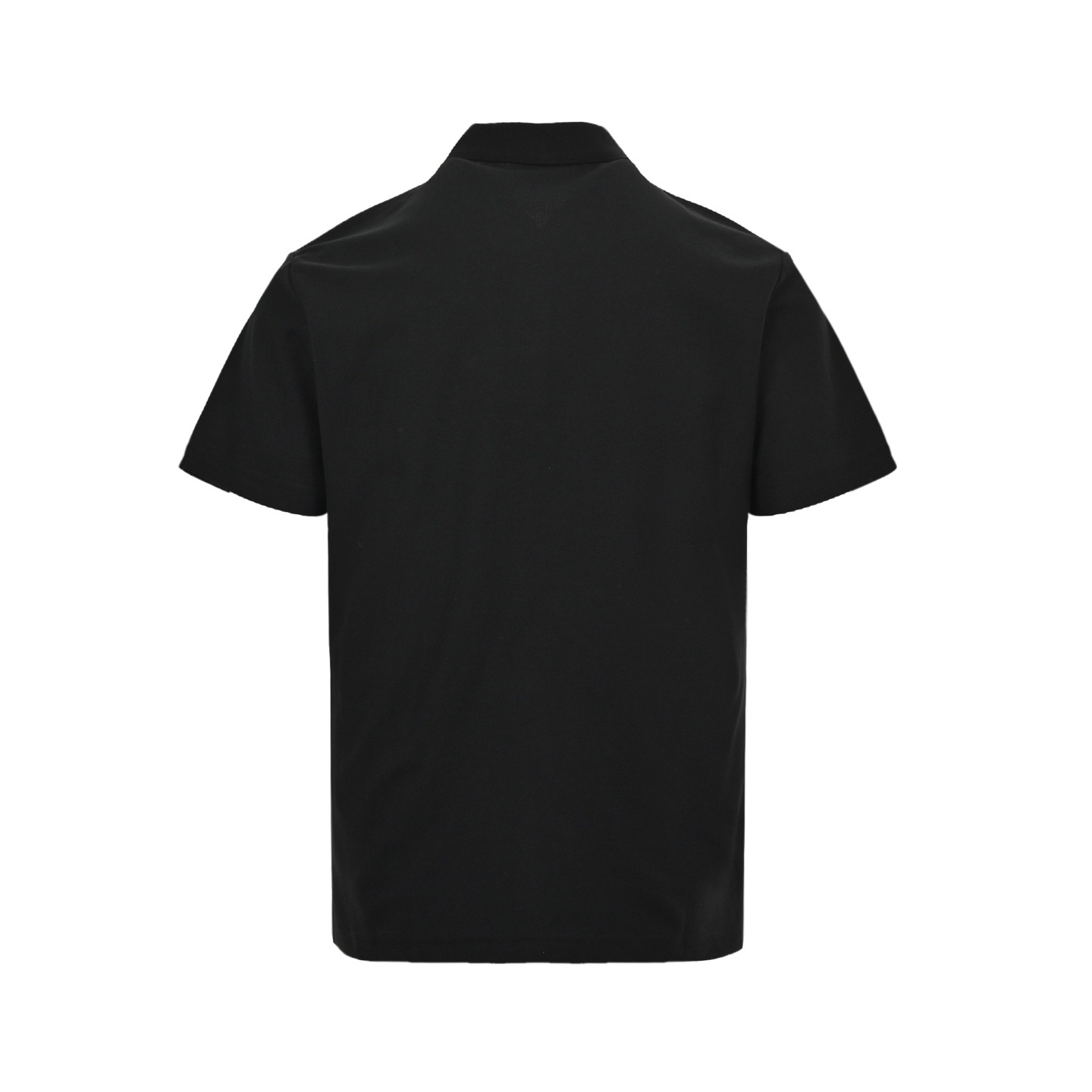 Burberry 25ss script signature letter embroidered Polo short sleeve