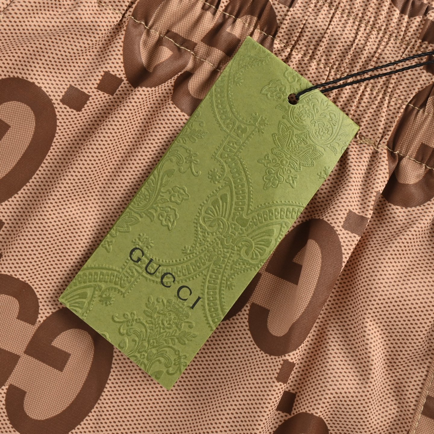 Gucci 25ss all-over monogram beach shorts