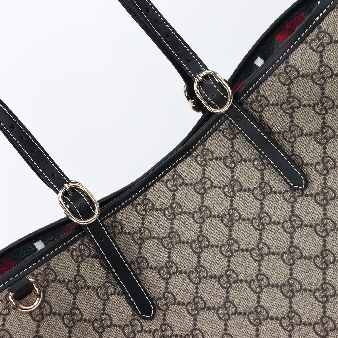 Gucci GG Emblem XL Tote Bag 815213 FAD6L 9741