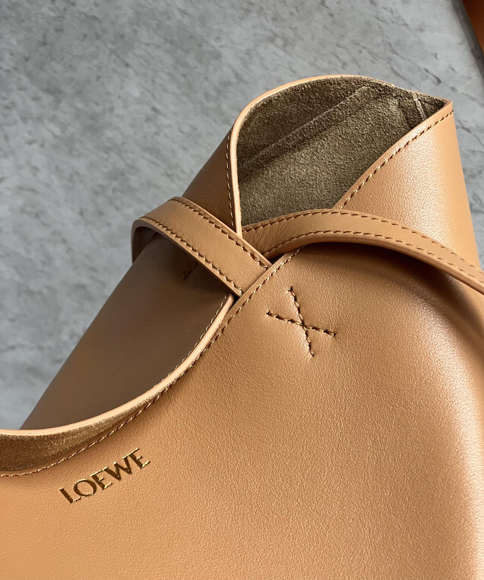 Loewe zzle fold series foldable tote bag 0693