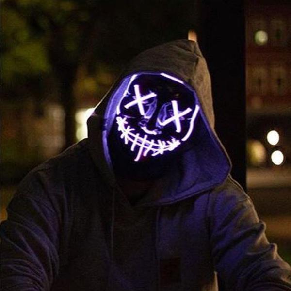 (🎃Pre-Halloween Promotion-48% OFF🎃)LED PURGE MASK(BUY 2 FREE SHIPPING)