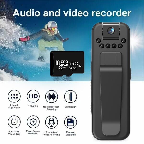 HOT SALE🔥Mini Full HD 1080P Portable Video Recorder DV Camera 50% OFF Flash Sale