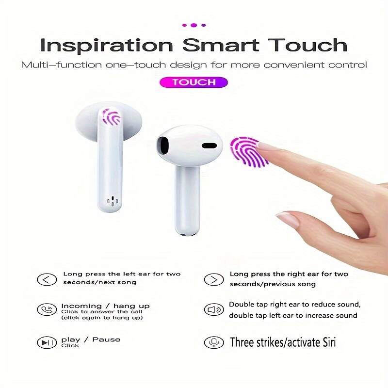 2025 New Model with Digital Display TWS In-Ear Stereo Wireless Earbuds Sports Long Life Headset Gaming Earbuds Suitable for Everyone