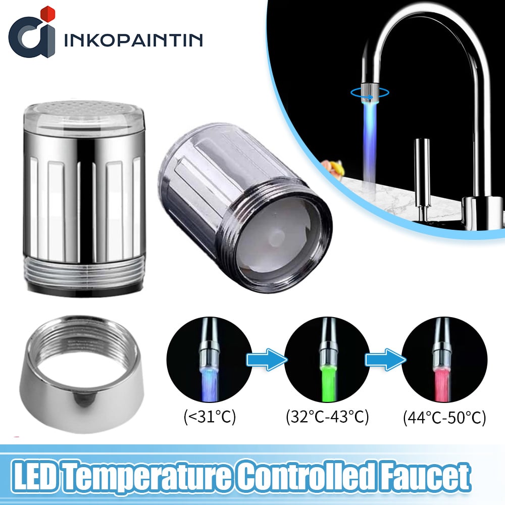 🌲Early Christmas Sale🎁3 Color LED Water Faucet Light