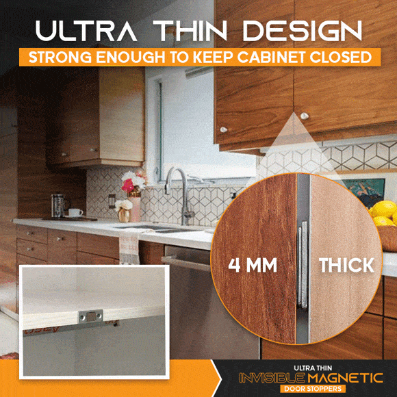 🎉Winter Sale 30% OFF - Ultra-thin Invisible Magnetic Door Stoppers