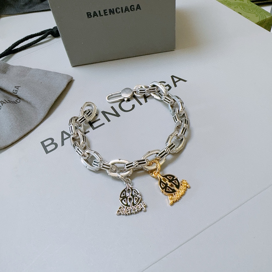 Balenciaga BB chain bracelet