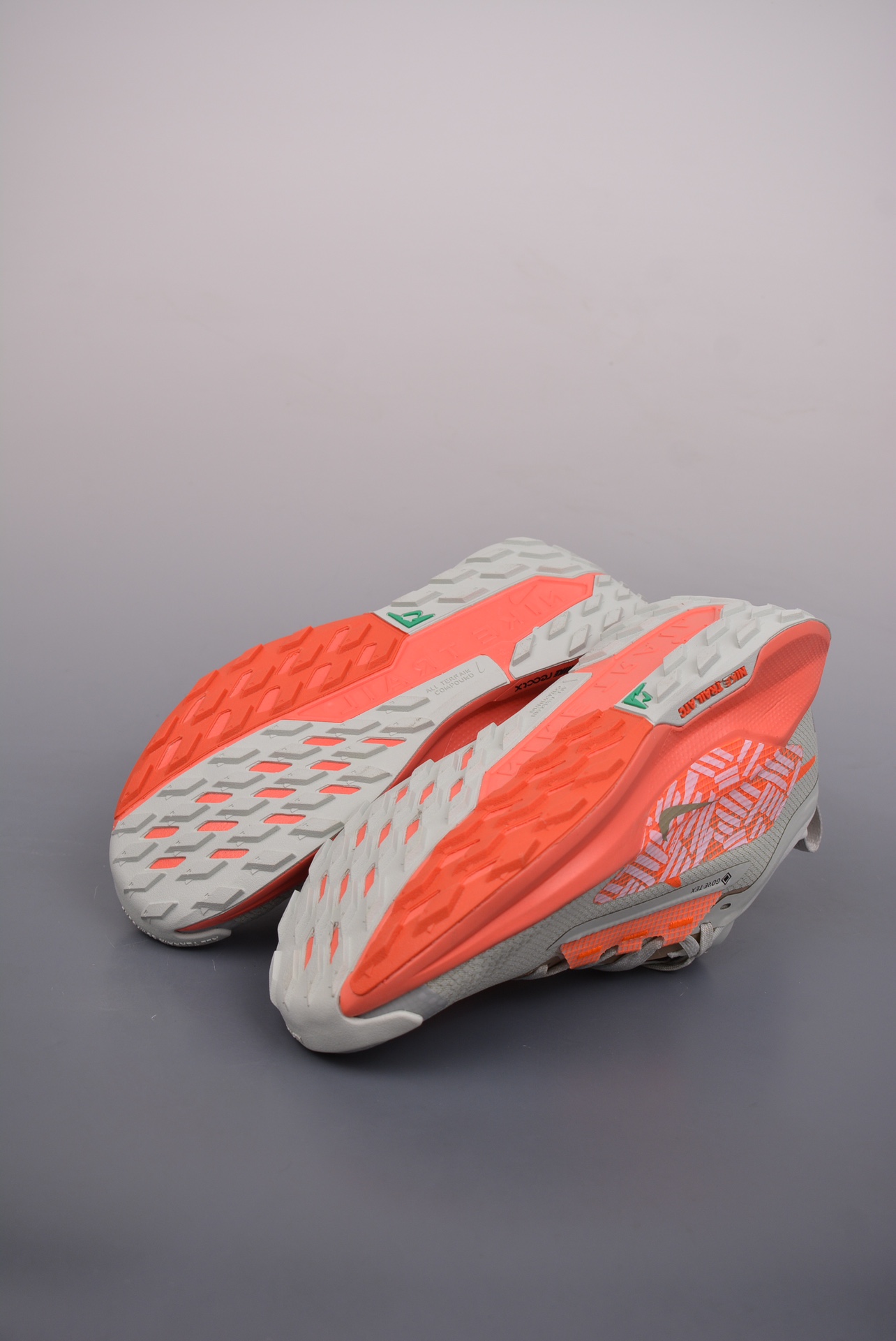 Nike REACTX PEGASUS TRAIL 5 Next Nature Grayish white orange  FQ0908-004
