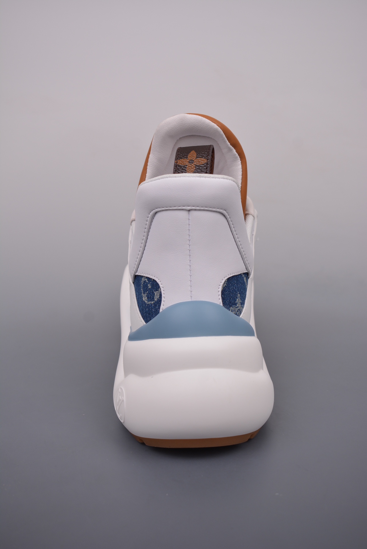 Louis Vuitton Archlight Sneakers Denim Blue and White Jacquard
