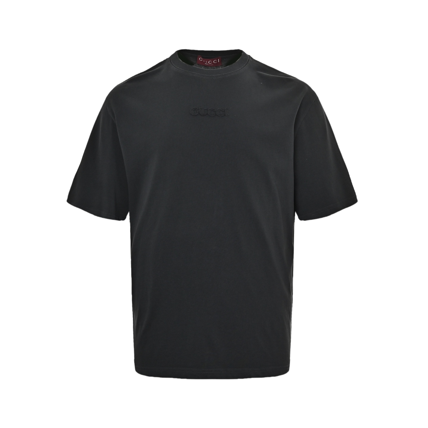 Gucci 25ss chest embroidered patch small logo short sleeve